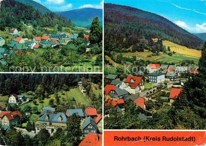 Rohrbach Saalfeld Teilansichten Erholungsort