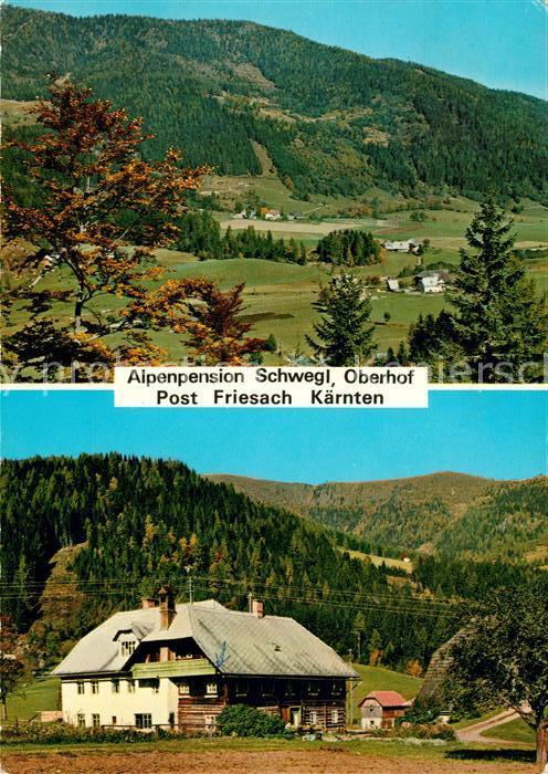 Oberhof Friesach Alpenpension Schwegl Landschaftspanorama