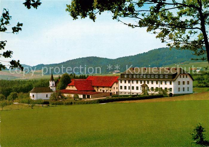 Falkenstein Oberpfalz Missionshaus Erholungsheim der Pallottiner Bayerischer Wal