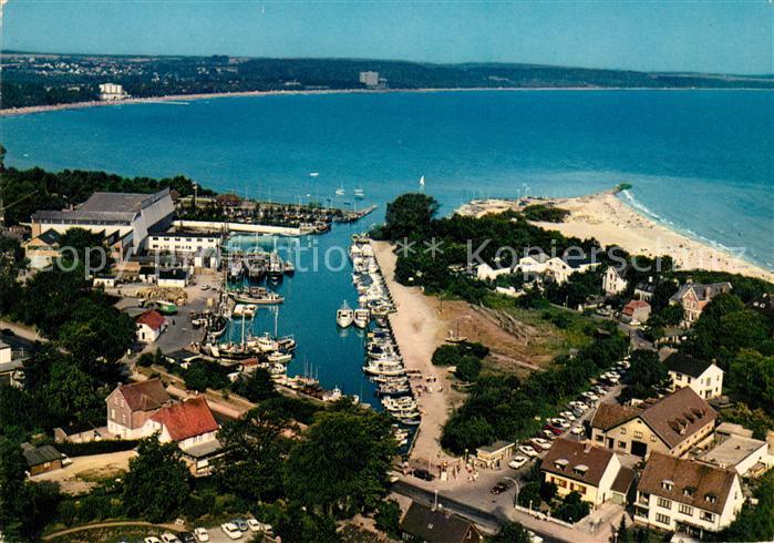 Timmendorfer Strand Niendorf Hafen Fliegeraufnahme