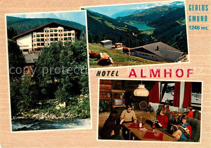 Gmuend Gerlos Hotel Almhof Landschaftspanorama Alpen