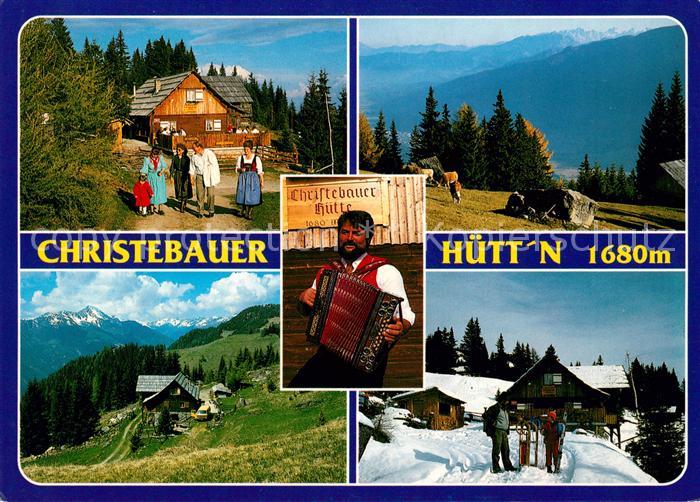 Pusarnitz Christebauer Huett'n Troebacher Alm Hausmusik Ziehharmonika