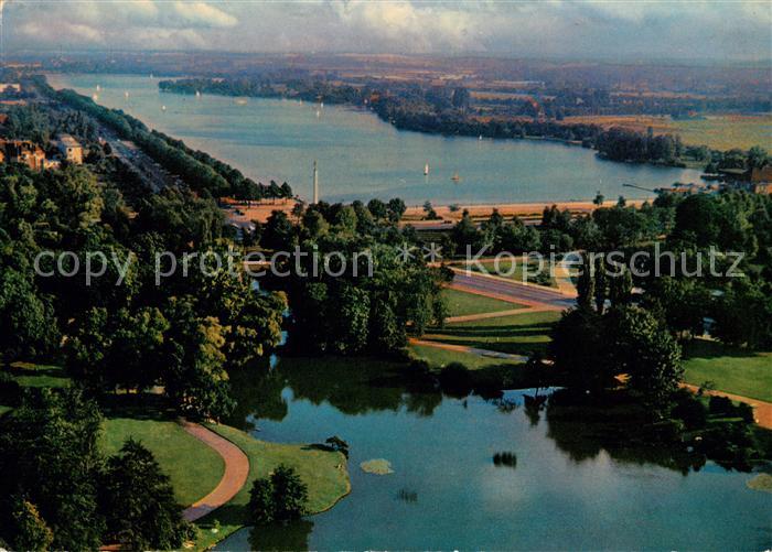 HANNOVER  CITY Blick vom Rathaus auf den Maschsee