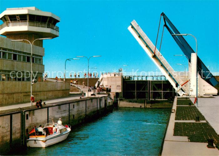 Vollerwiek Eiderdamm mit Sperrwerk