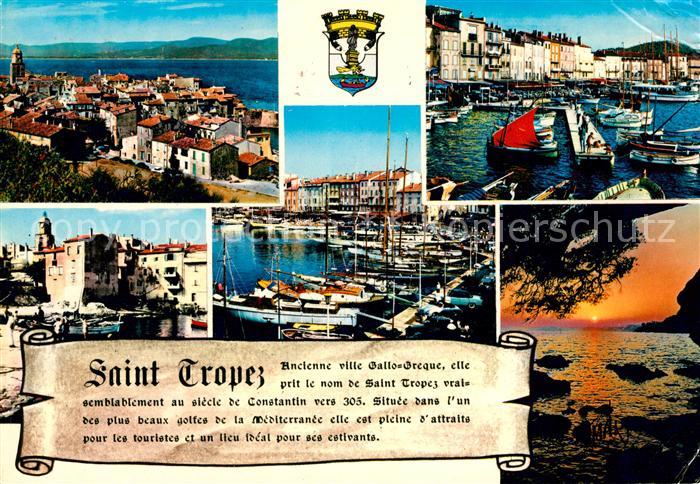 Saint Tropez Var Vue generale et le Golfe Le Port Vieux