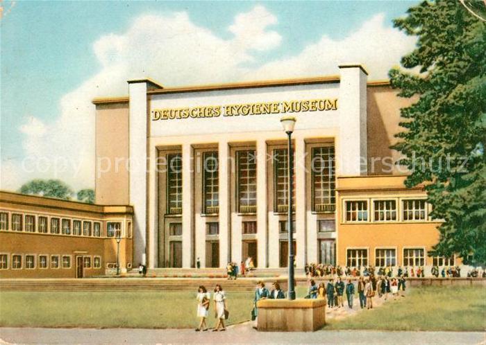 DRESDEN Elbe Deutsches Hygiene Museum