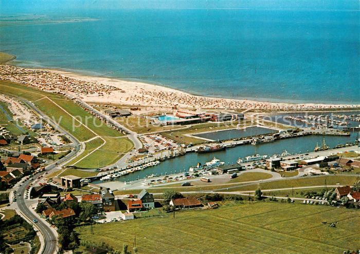 Bensersiel Fliegeraufnahme