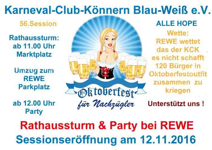Koennern Karneval Club Blau Weiss