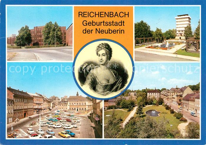 Reichenbach Vogtland Neuberin Wasserturm Markt
