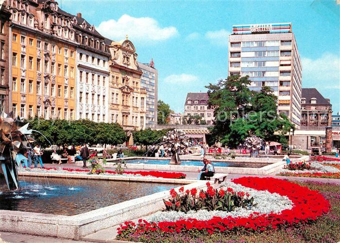 LEIPZIG Sachsen Sachsenplatz