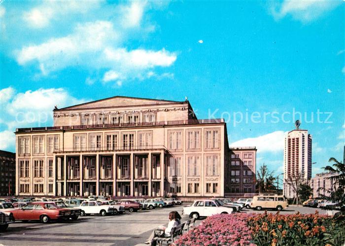 LEIPZIG Sachsen Opernhaus Karl Marx Platz