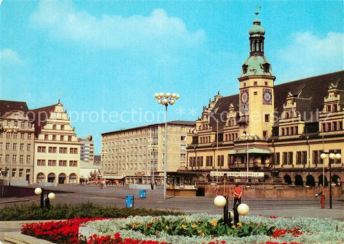 LEIPZIG Sachsen Markt Altes Rathaus