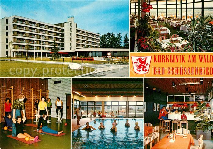 Bad Schussenried Kurklinik am Wald Hallenbad