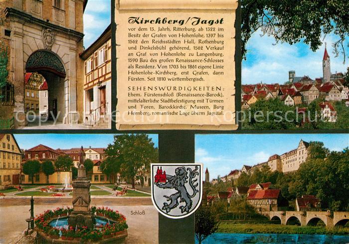 Kirchberg Jagst Schloss Panorama