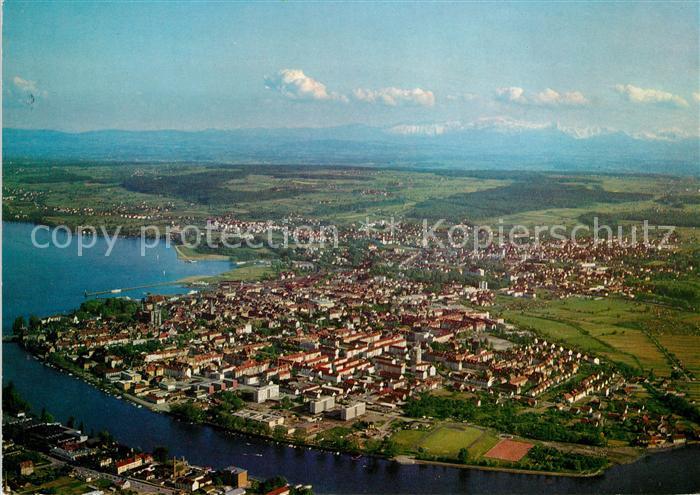 Konstanz Bodensee Fliegeraufnahme