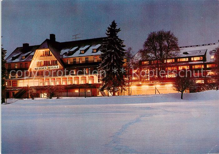 Hinterzarten Breisgau-Hochschwarzwald BW Hotel Weisses Roessle Winter