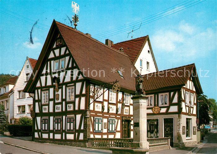 Bad Orb Fachwerkhaus Wendelinusbrunnen