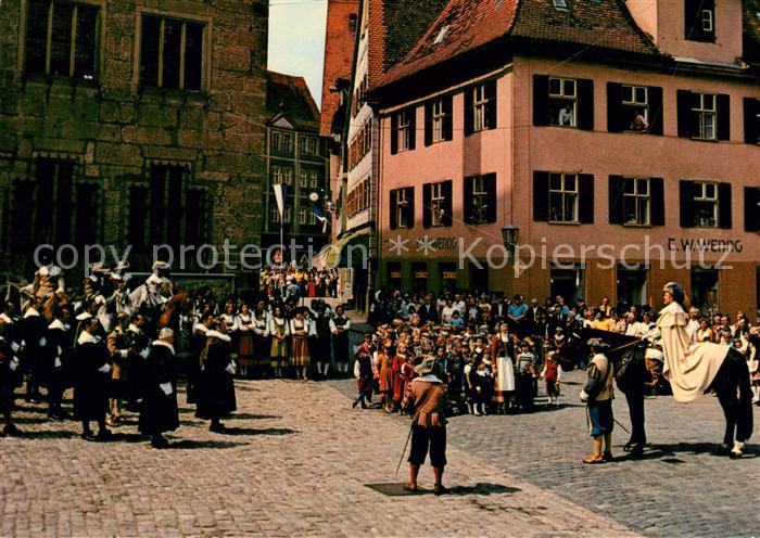 Dinkelsbuehl Kinderzeche Stadtuebergabe