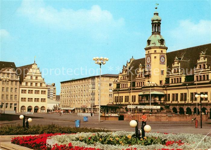 LEIPZIG Sachsen Markt altes Rathaus