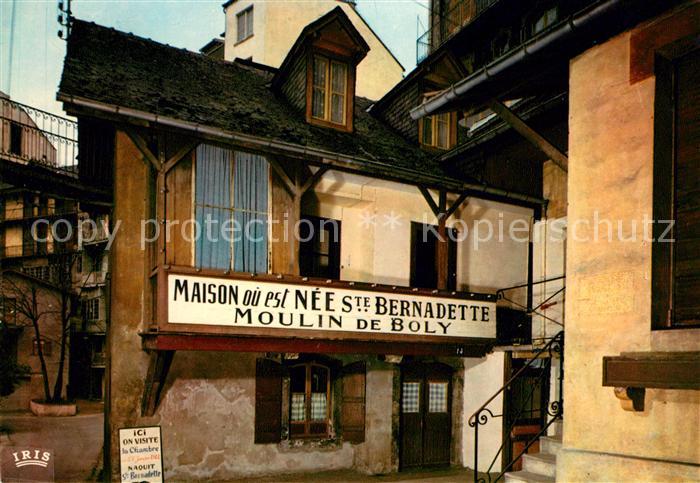 Lourdes Hautes Pyrenees Geburtshaus Saint Bernadette