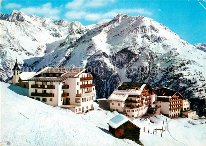 oetztal Tirol Ski Sonnenparadies Hochsoelden Winter