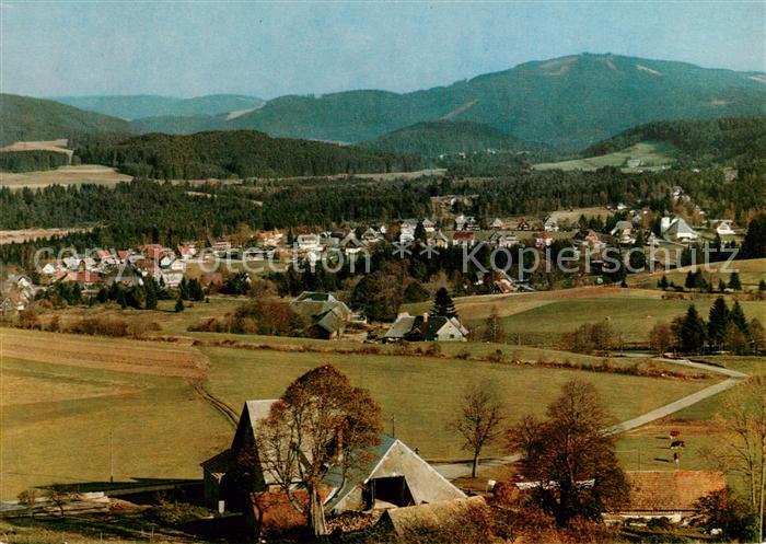 Hinterzarten Breisgau-Hochschwarzwald BW Panorama