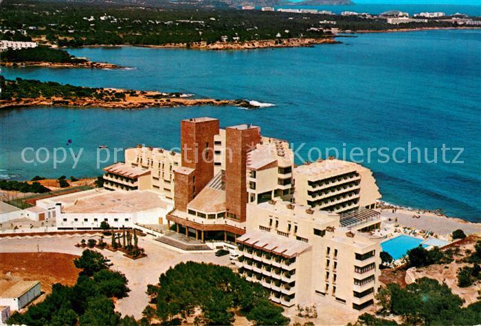 Santa Eulalia del Rio Fliegeraufnahme Hotel Montebello