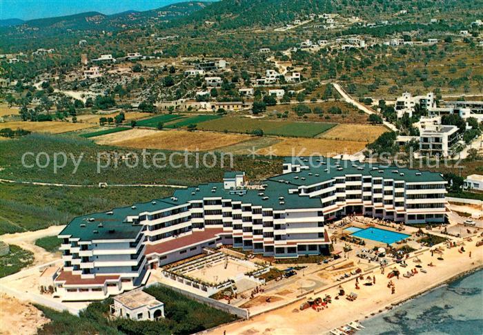 Ibiza Islas Baleares Fliegeraufnahme Hotel Playa Real