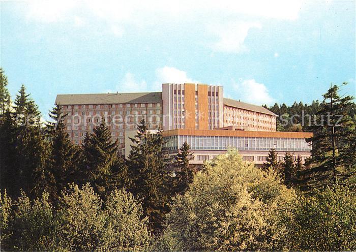 Oberhof Thueringen FDGB Erholungsheim Fritz Weineck