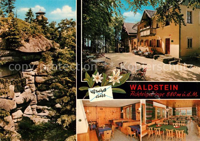 Waldstein Fichtelgebirge Gaststaette Panorama