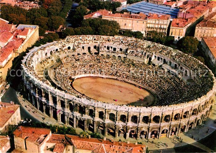 Nimes Fliegeraufnahme Arena