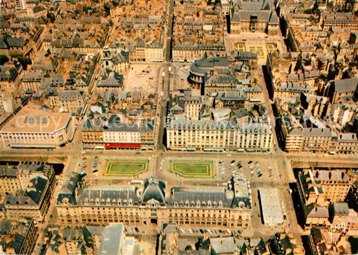 Rennes Ille-et-Vilaine Fliegeraufnahme
