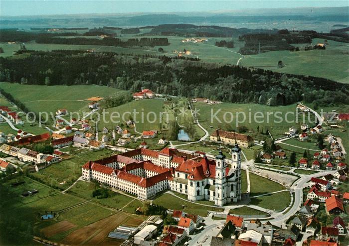 Ottobeuren Fliegeraufnahme Basilika Benediktinerabtei