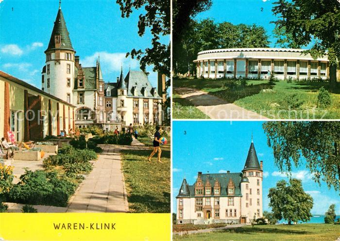 Waren Klink Schloss Rundgaststaette Mueritz Schloss