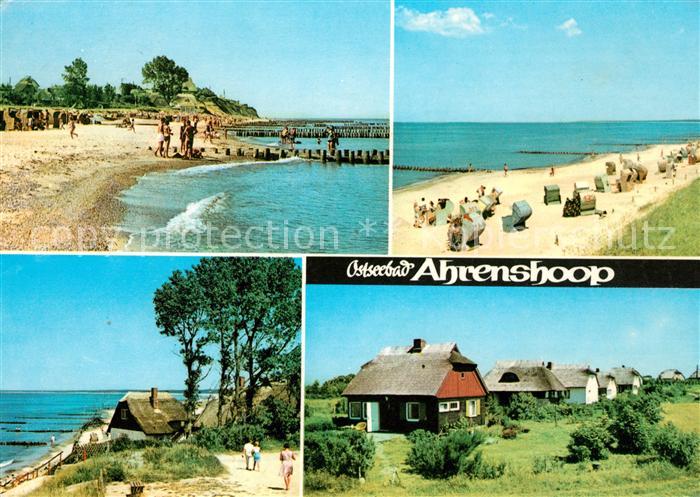 Ahrenshoop Ostseebad Strand Ferienhaeuser Strandkoerbe