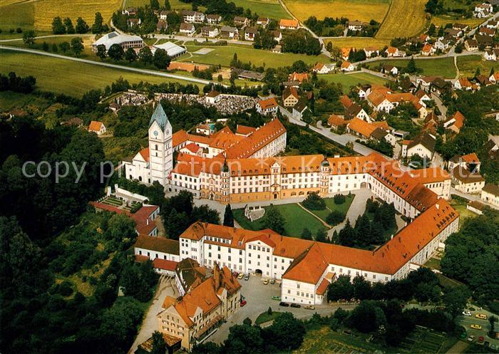 Scheyern Fliegeraufnahme Benediktinerabtei Hl Kreuz