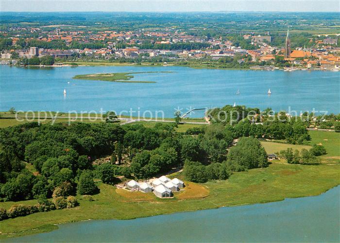 Busdorf Fliegeraufnahme Wikingermuseum Haithabu