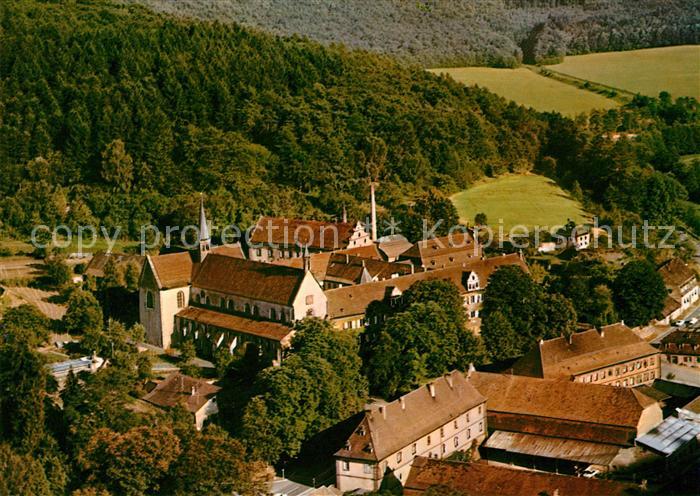 Bronnbach Fliegeraufnahme Zisterzienser Abtei