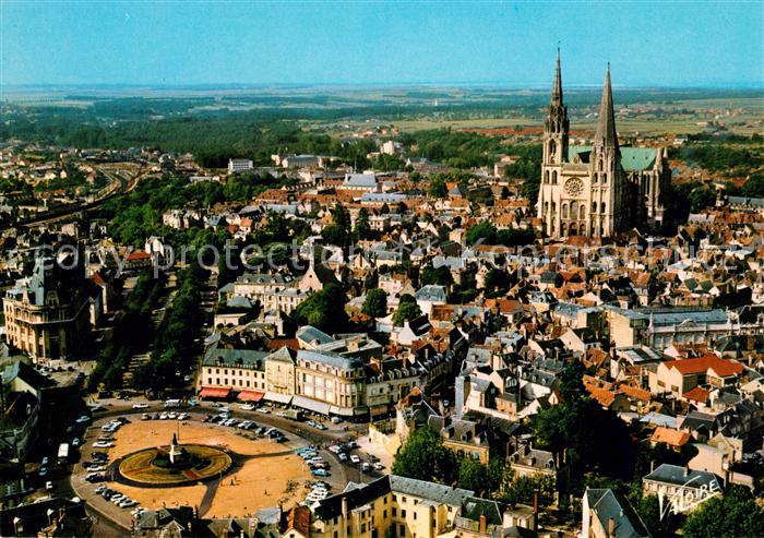 Chartres 28 Fliegeraufnahme