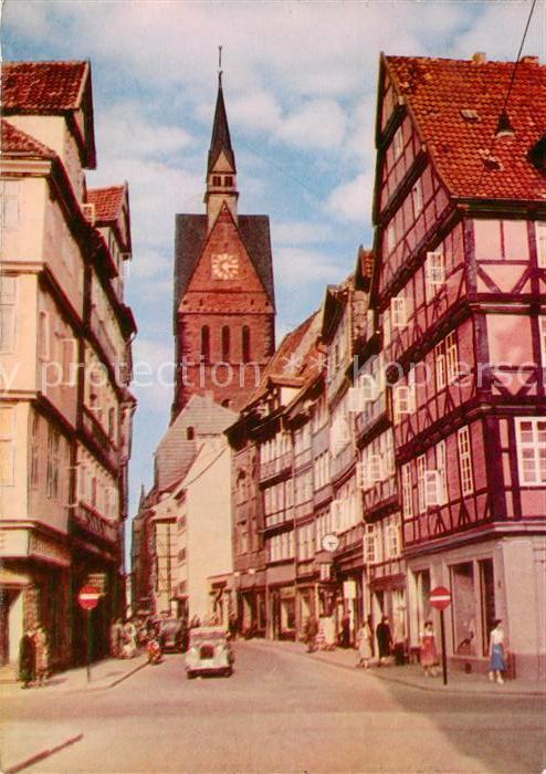 HANNOVER  CITY Marktkirche Kramerstrasse