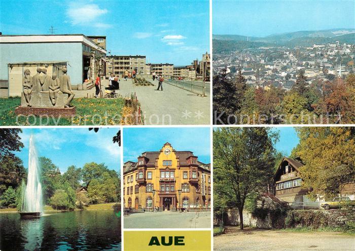 Aue Sachsen Stadtteich Rathaus Gaststaette Huten Haisel