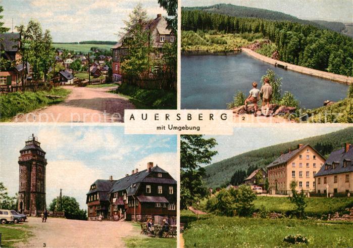 Auersberg Wildenthal Carlsfeld Sosa Talsperre des Friedens Konsum Hotel Am Auers