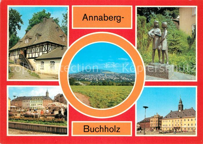 Annaberg-Buchholz Erzgebirge Frohnauer Hammer Plastik Erzgebirgische KloeppelMaa