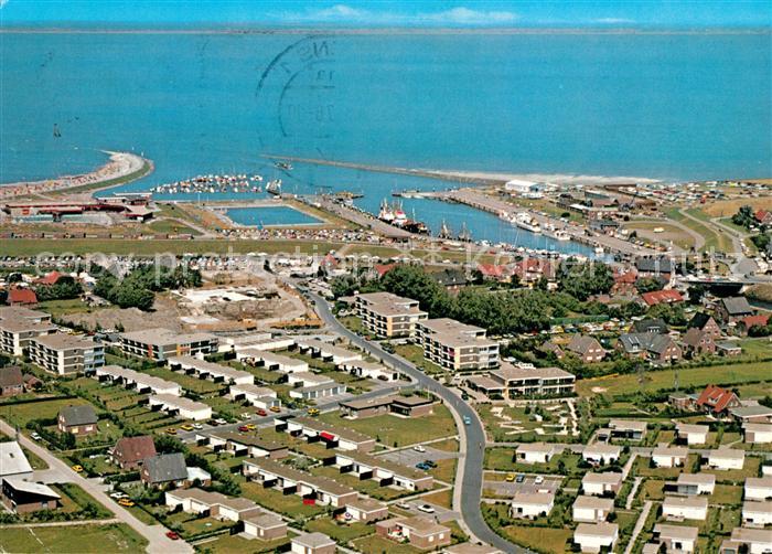 Bensersiel Fliegeraufnahme