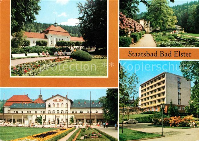 Bad Elster Badehaus Badeplatz Klinik fuer Herz Kreislaufkrankheiten