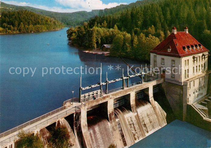 Hoellensteinsee Fliegeraufnahme Ausflugsgaststaette Seeblick Stauwehr
