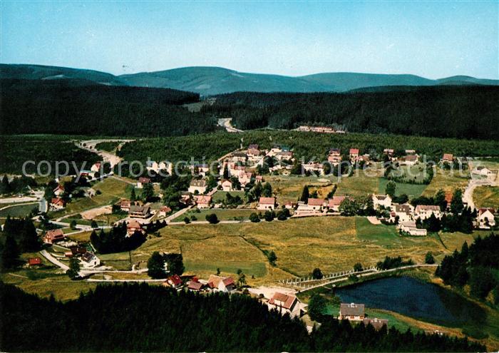 Hahnenklee-Bockswiese Harz Fliegeraufnahme