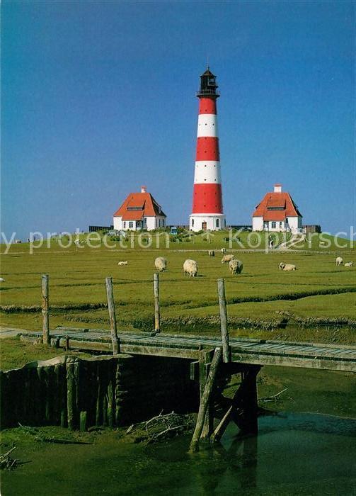 Eiderstedt Westerhever Leuchtturm