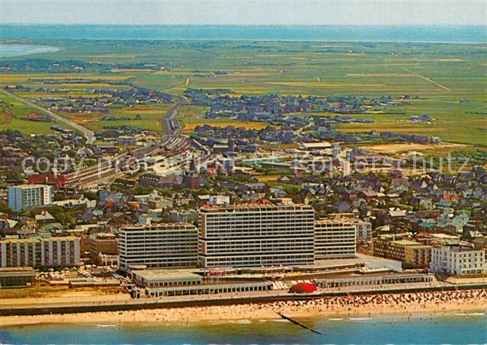 Westerland Sylt Fliegeraufnahme Neues Kurzentrum