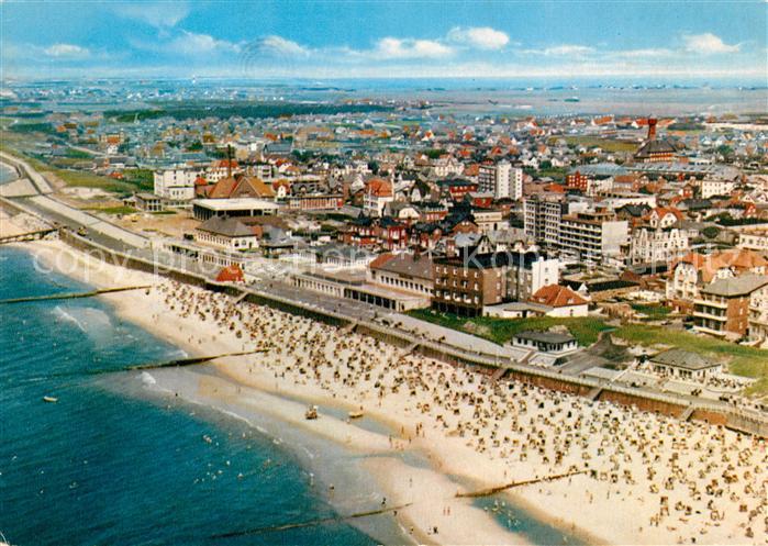 Westerland Sylt Fliegeraufnahme